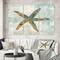 Designart - Coastal Pastel seashells III - Vintage Nautical Canvas Art